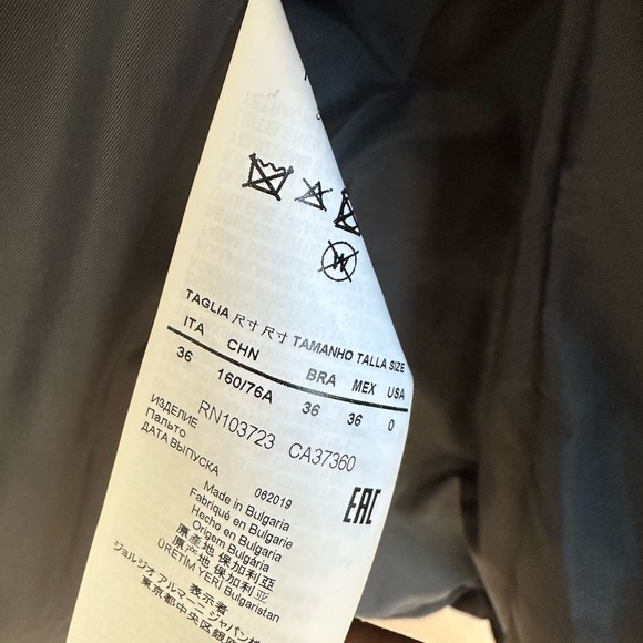 🌀Like New🌀 Armani Quilted Puffer Jacket - Picture 3 of 3